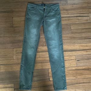 Dark Green Skinny Jeans